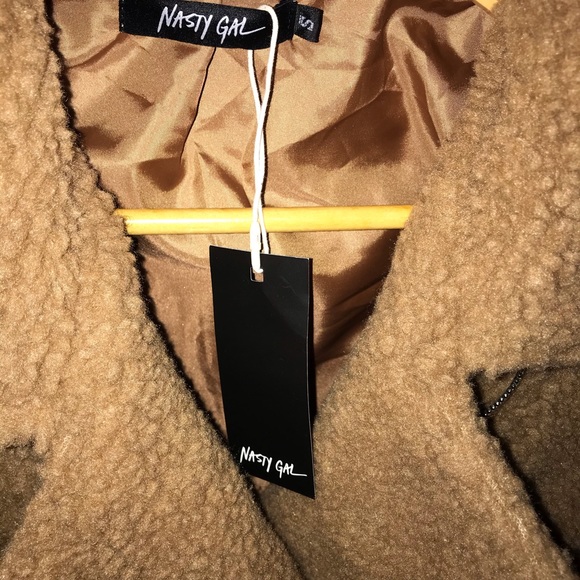 NWT Nasty Gal Teddy Jacket - Picture 4 of 8